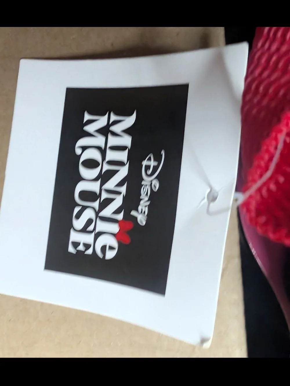 Disney Minnie Mouse Lunch Tote in White and Red